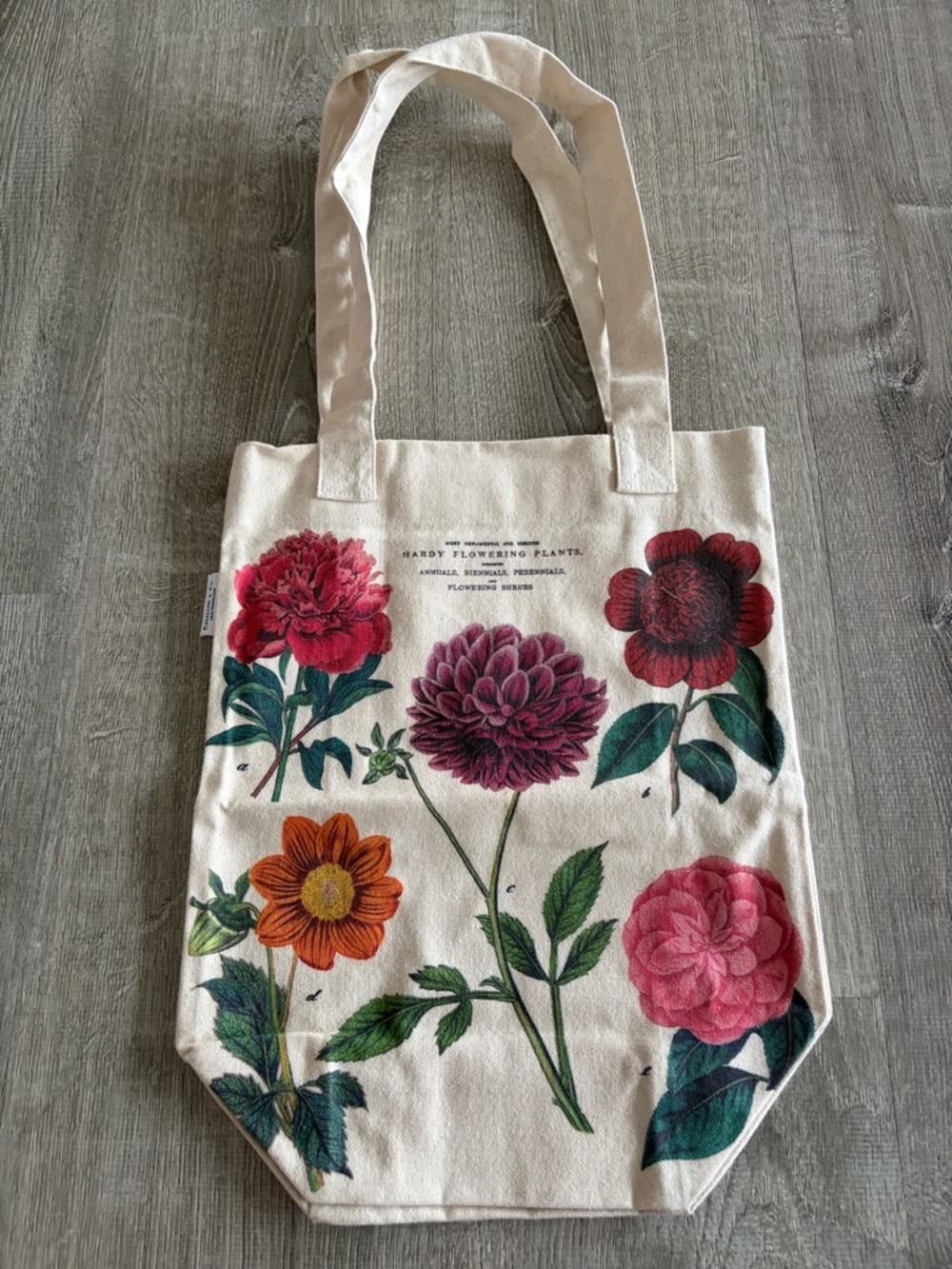 Cavallini & Co. Hardy Flowering Plants Tote